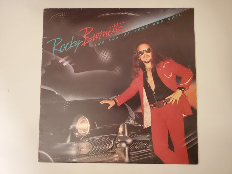 Rocky Burnette The Son of Rock and Roll vinyl record